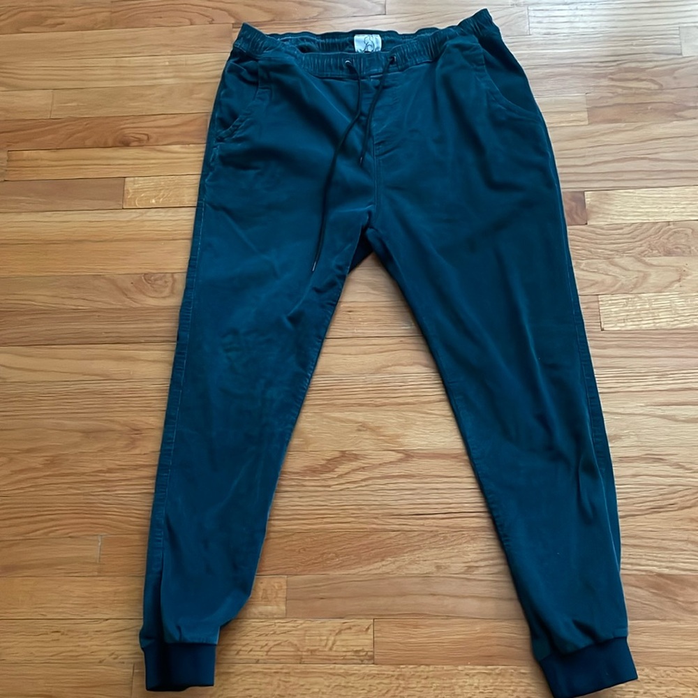 {Kuwalla Tee} Mens‎ corduroy Joggers teal